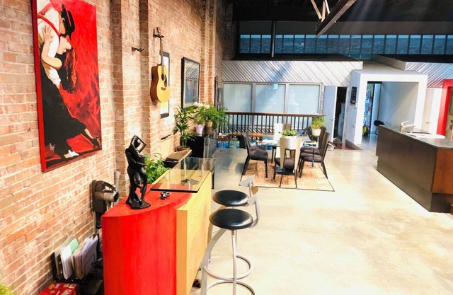 Giant Warehouse Loft -5,000 ft2- with 15' Ceilings, Garage Parking near Downtown