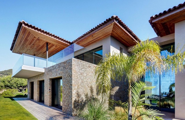 Apartamento en casa de playa contemporáneo con vistas al mar y el infinito Clim