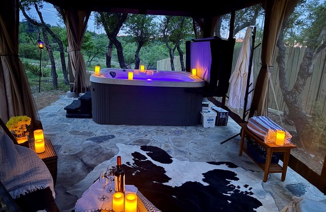 Luxe Yurt Experience Pet Friendly Dripping Springs