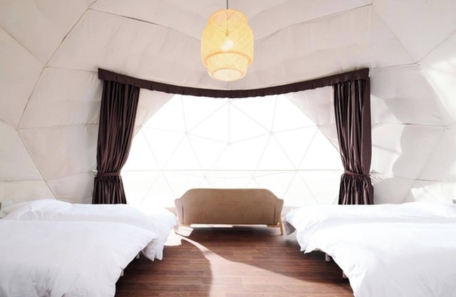 7m Dome Tent B Accommodation only plan4 people / Sanbu District Chiba