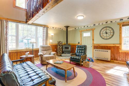 8 Private Acres Little Mahoning Creek Cabin!