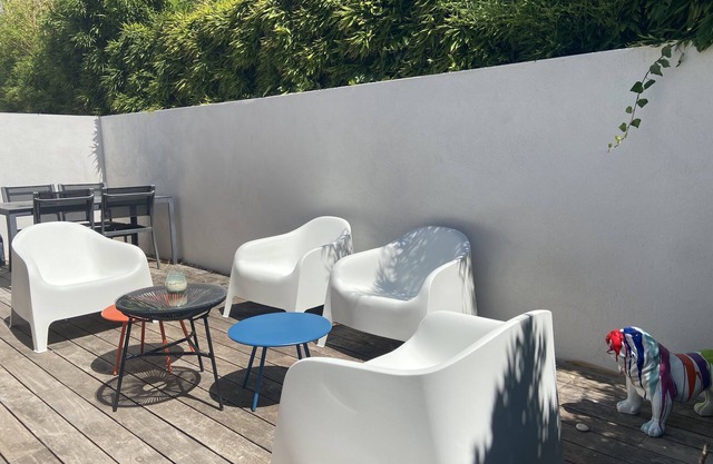 80 m² T3 apartment in inverted duplex 2 Bedrooms + terrace