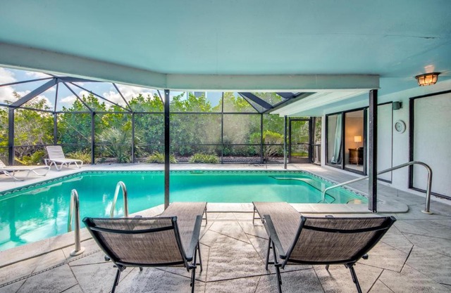 8305 Estero Boulevard - Large beach home with screened-in lanai area & pool!