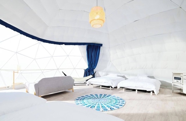 9m Dome Tent C Accommodation only plan4 people / Sanbu District Chiba