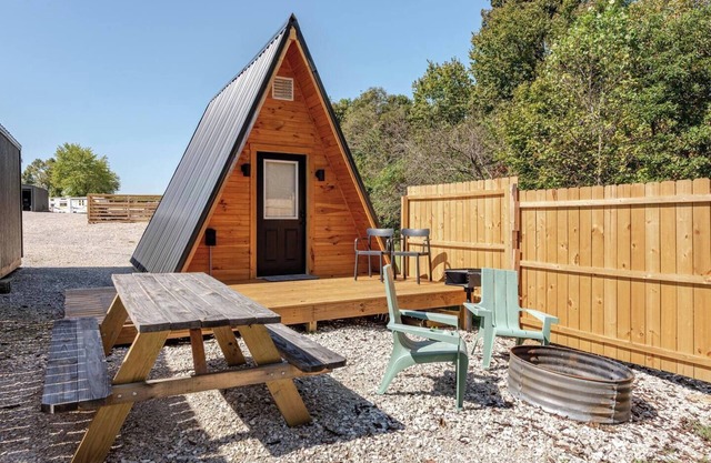 A Frame Cabin at Painter Creek Camp Resort. Just minutes from French Lick!