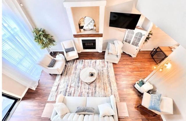 A one of a kind home with a waffle and coffee bar, life sized games and comfort!