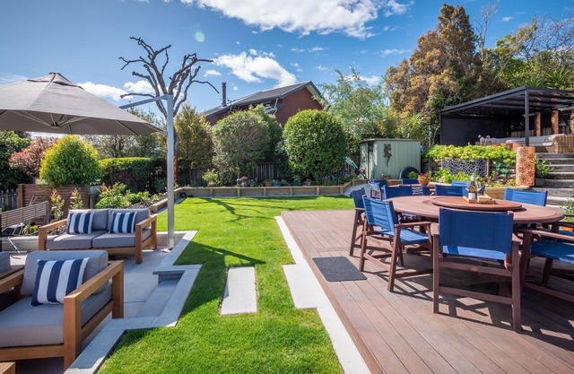 A stunning family home with lovely outdoor spaces