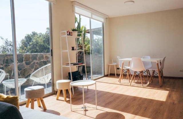 Acogedor departamento con amplia terraza