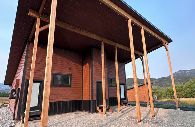 New Mountain Modern Cabin in Alpine WY Fly Fishing Retreat Near Jackson Hole