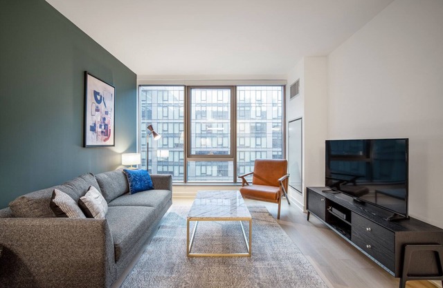 Airy Navy Yard 1BR w/ W/D, Gym, Doorman, nr. Metro, by Blueground