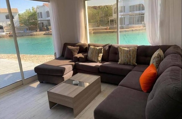 Amazing seafront villa with private beach