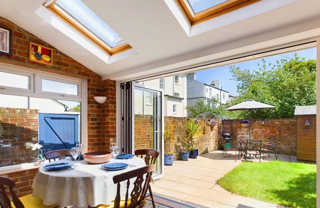 Anchor Down Close to the Beach Cafes and Restaurants