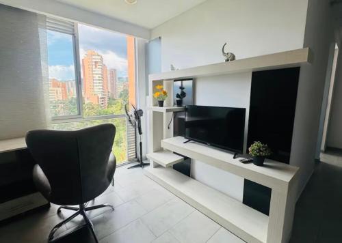 Apartaestudio de 2 habitaciones cerca a provenza y el tesoro