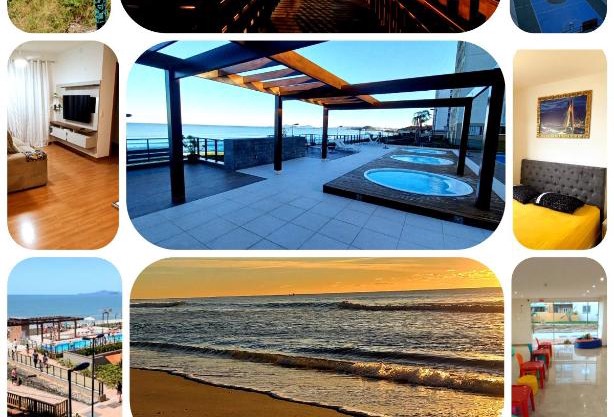 Apartamento CONFORT CLUB FRENTE MAR completo.