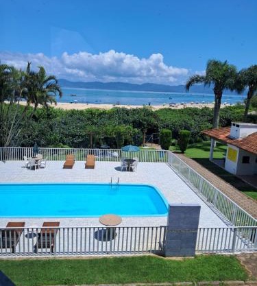 Apartamento de 1 dormitório com vista para Piscina, Praia ou vista lateral Pontas das Canas