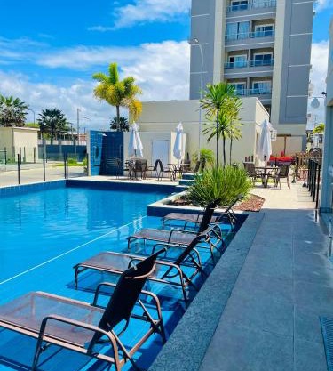 Apartamento Ponta de Campina, 500m da Praia, com Vista Incrível do Pôr do Sol