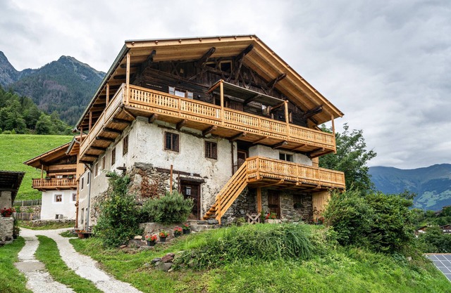 Apartamento 'Bergchalet Lanthalerhof' con vistas a la montaña, jardín privado y Wi-Fi