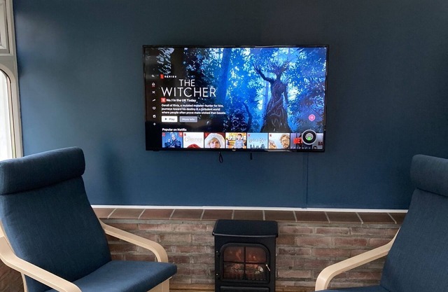 Baño privado con ducha-Apartamento-Familiar-Vista al Jardín