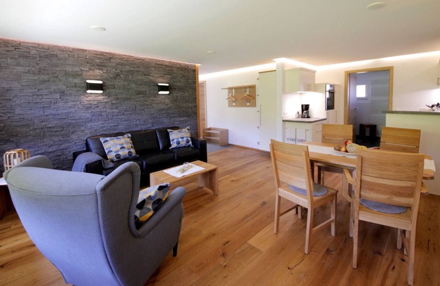 Apartamento 'Abendgrund' con terraza privada, jardín compartido y Wi-Fi