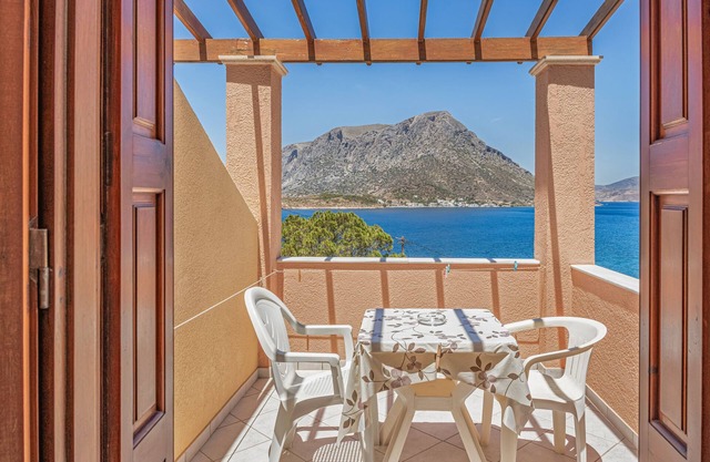 Apartamento 'Amphitrite -' con vistas al mar, Wi-Fi y aire acondicionado