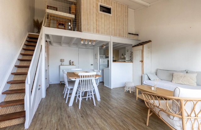 Apartamento 'Appt Plein Centre Cap-ferret Réf 24' con vistas al lago y aire acondicionado