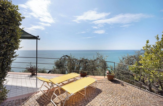 Apartamento "Casa Gelsomino" con vistas al mar, Wi-Fi, jardín y terraza