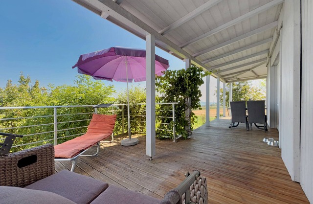 Apartamento 'Gartenwohnung' con vistas al lago, terraza privada y Wi-Fi