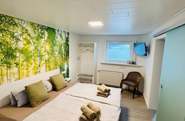 Apartment 'Haus Birkenösch' with Private Terrace, Shared Garden, and Wi-Fi