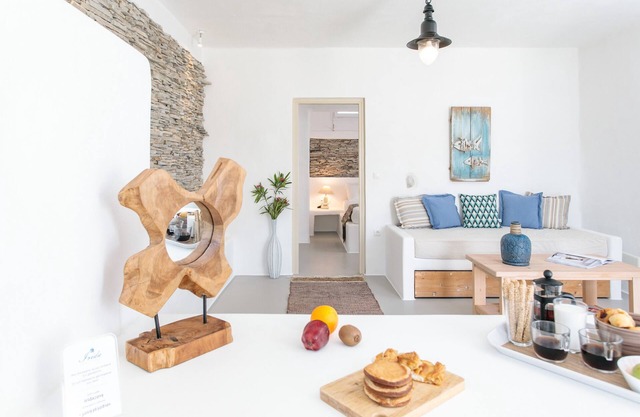 Apartamento En Un Hotel 'Irida Earthly' Con Vistas Al Mar, Wi-Fi Y Aire Acondicionado