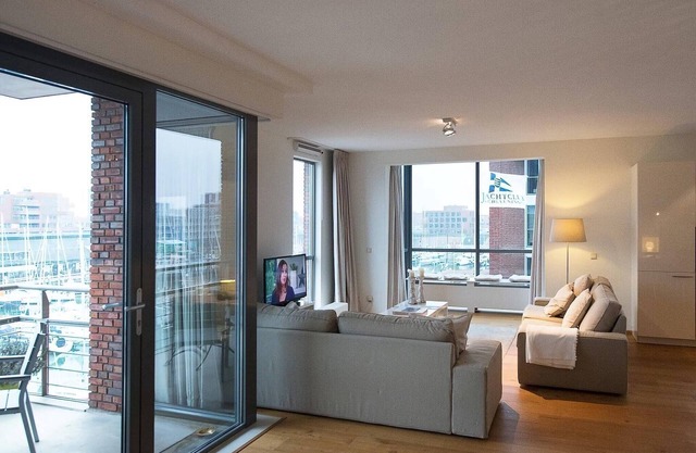 Appartamento con vista sul porto di Scheveningen