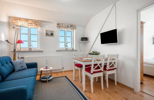 Apartamento 'Inselblick' con jardín compartido, balcón y Wi-Fi