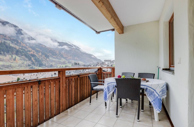 Apartamento "Kelderer Hof - Jaufen" con vistas a la montaña, balcón, jardín y Wi-Fi