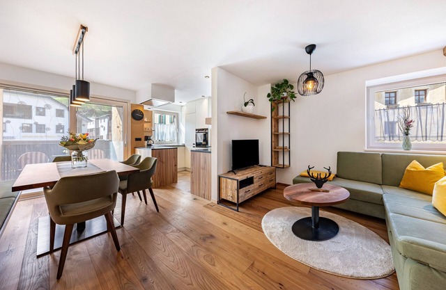 Apartamento 'J N Appartement Spritzenhaus' con balcón y Wi-Fi