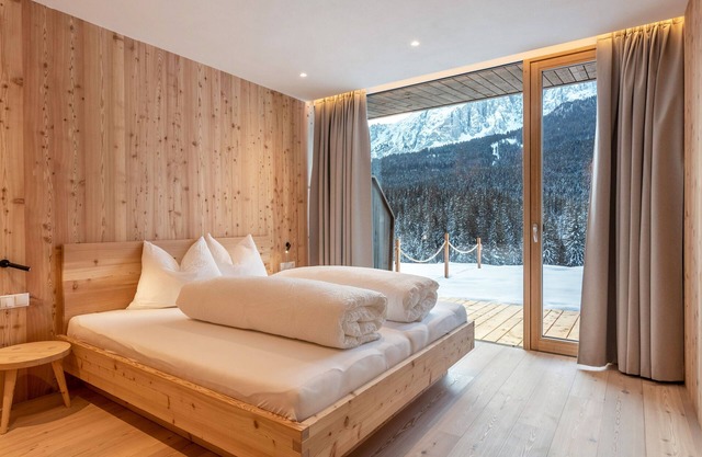 Apartamento "Karerhof Diamantidi" con vistas a la montaña, jardín privado y Wi-Fi