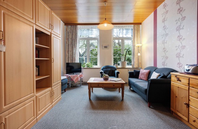 Apartamento 'Kleine Ferienwohnung' con terraza compartida, jardín compartido y Wi-Fi