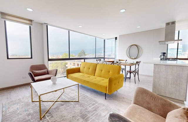 Apartamento en piso alto en sector exclusivo de Bogotá