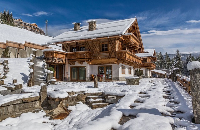 Apartamento Piz da Peres - Piz da Peres con vistas a la montaña, piscina, sauna, Wi-Fi y jardín