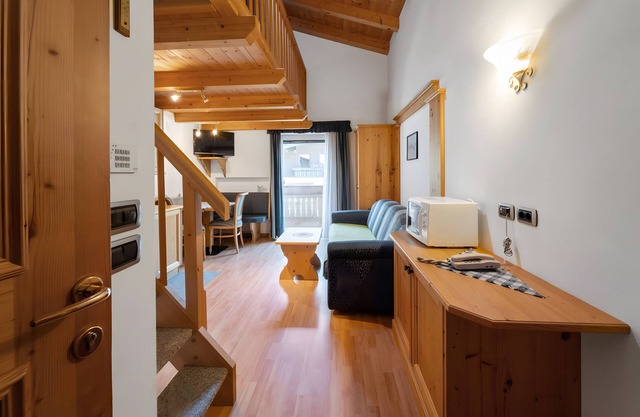 Apartamento 'Residence Priska Apt 3 Personen' con vistas a la montaña, jardín compartido y Wi-Fi