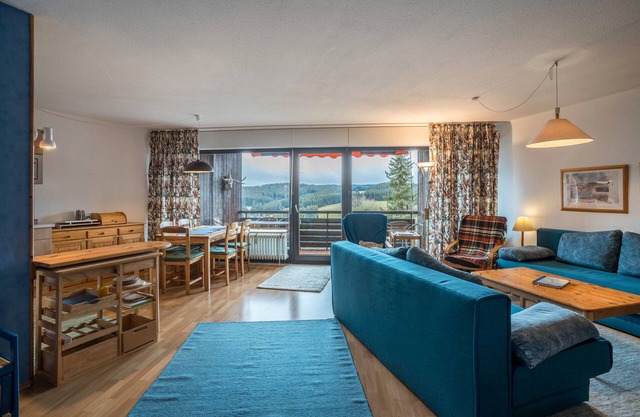 Apartamento 'Terrassenpark 160' con vistas a la montaña, balcón y Wi-Fi