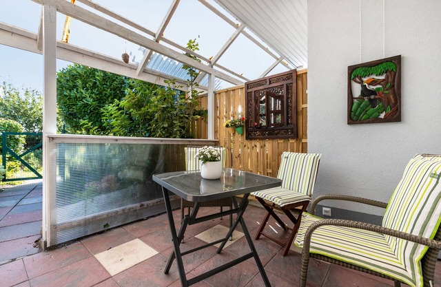 Apartamento 'Zur Ostsee' con Terraza Privada, Jardín Privado y Wi-Fi