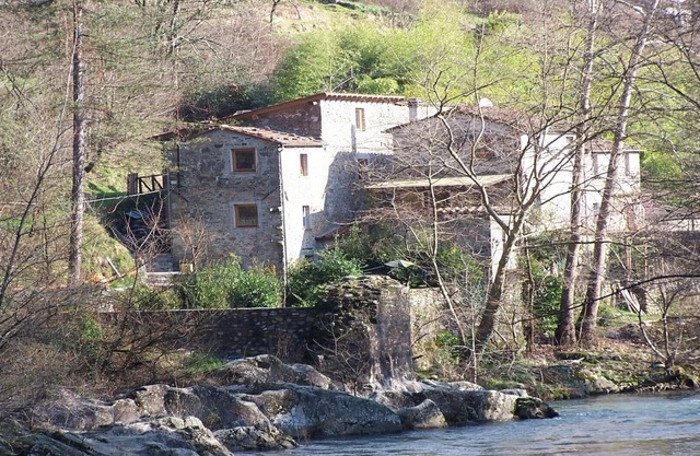 Apartamentos en un molino histórico en la Toscana 'verde'