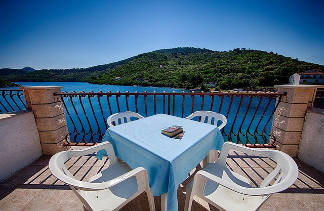 Apartamentos Malo Lago - Apartamento de un dormitorio con dos balcones y vistas al mar - Ático (Apartamento 2)