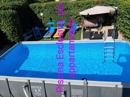 Appartamento in villa con Piscina riservata in uso esclusivo