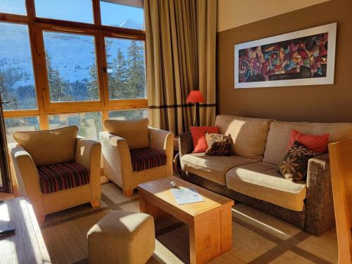 Appartement 3 pièces à Flaine, Résidence de Luxe avec Piscine, Spa et Salle de Sport, Pied des Pistes - FR-1-687-6