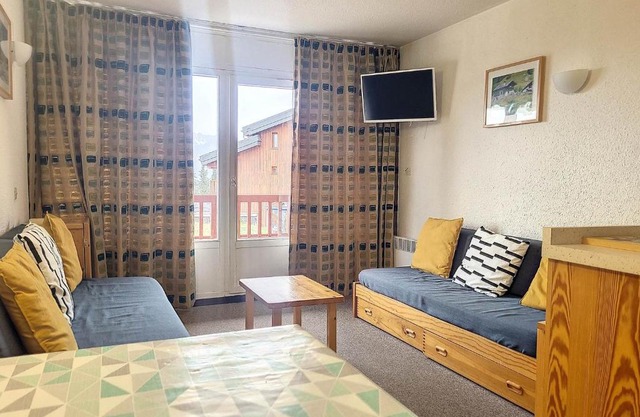 Appartement cosy avec 2 balcons, proche des pistes, idéal pour 4 pers - FR-1-275-191