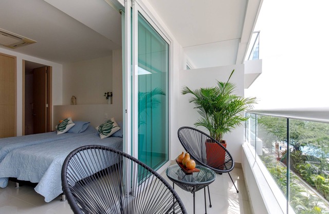 Apto frente al mar, Santa Marta, Espectacular, Playa dormida