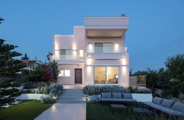 ATHENS RIVIERA GRAND PANORAMIC VILLAS I&II LAGONISSI/ PEACEFUL /VIEW SEA SUNSET