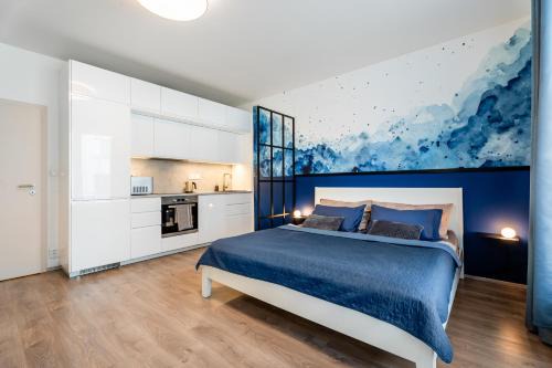 AuriApartments Libeň nový byt 1kk s garáží