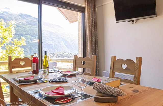 Aussois - Apt 6 pers, 2 piezas, terraza, WIFI, mascotas permitidas