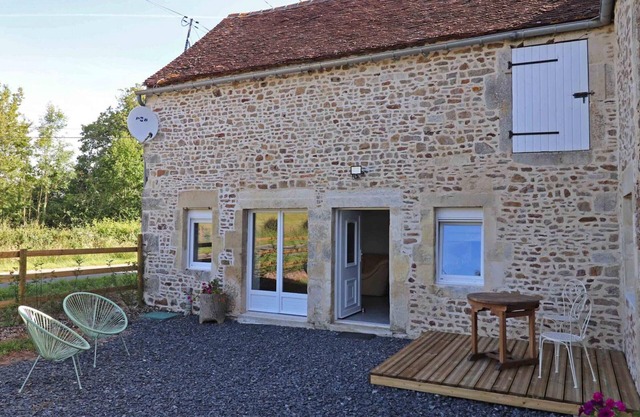 Casa rural con terraza, jardín y WIFI en Normandía